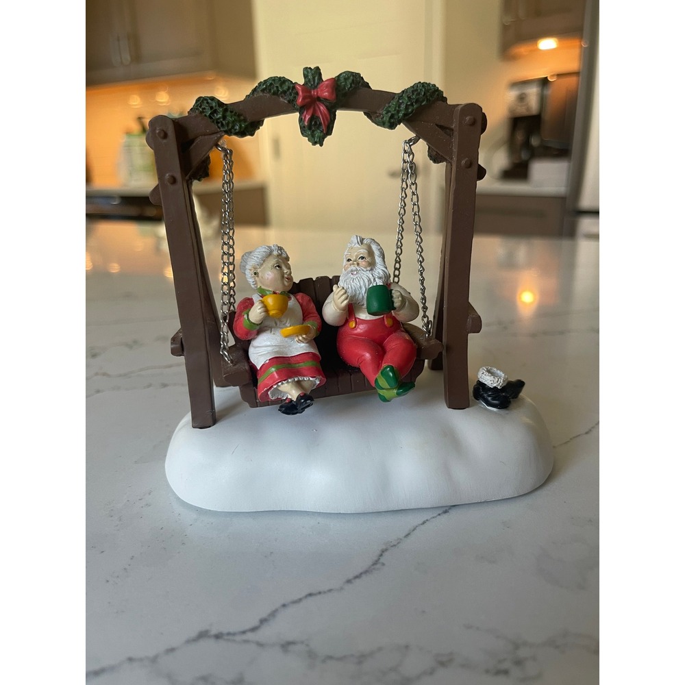 Department 56 Accessory Unwinding from the Holiday North Pole Santa & Mrs Claus
